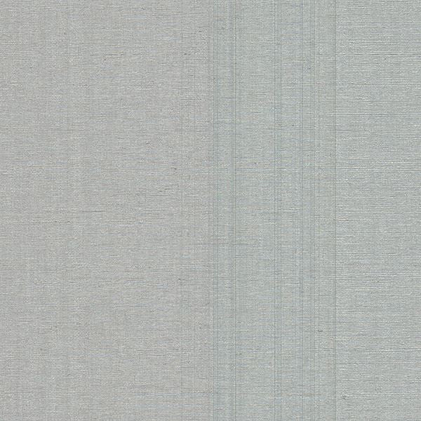 ASPERO SILVER FAUX SILK WALLPAPER