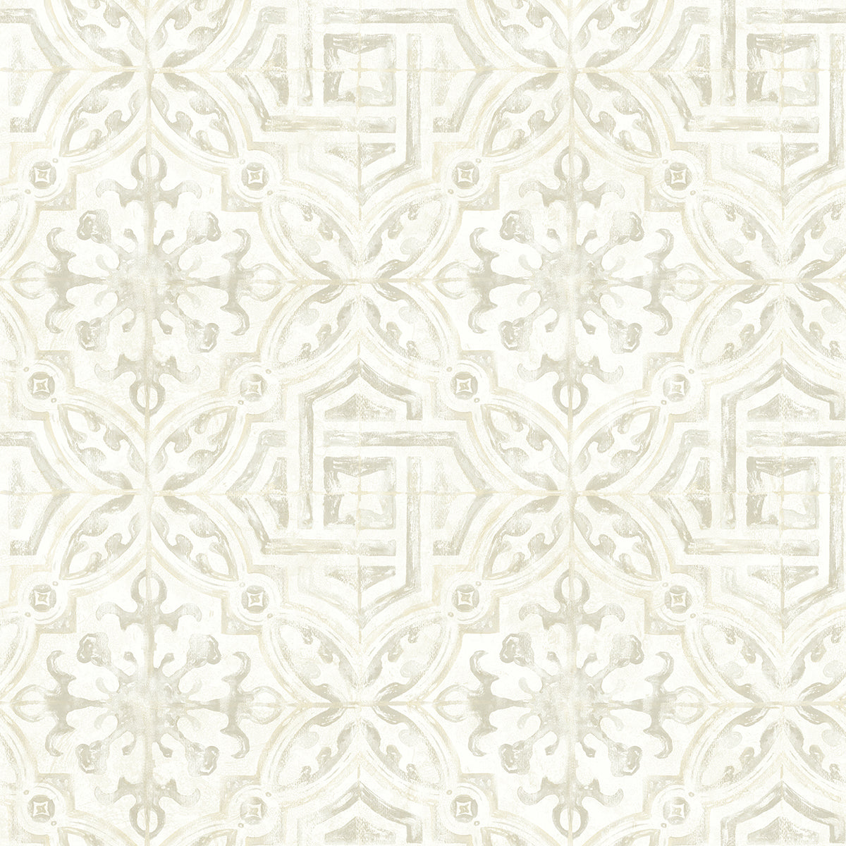 Sonoma Grey Spanish Tile Wallpaper