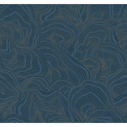 Geodes Navy Blue wallpaper