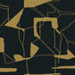 Black & Gold Abstract Geo Wallpaper Abstract Geo