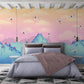 Soaring Sunset Peaks Mural