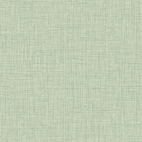 2969-25874 Jocelyn Green Faux Fabric Wallpaper by Brewster