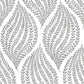 2656-004062 Grey and Blue Arboretum Wallpaper