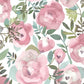 2903-25839 Orla Pink Floral Wallpaper Blue Bell By A Street Prints
