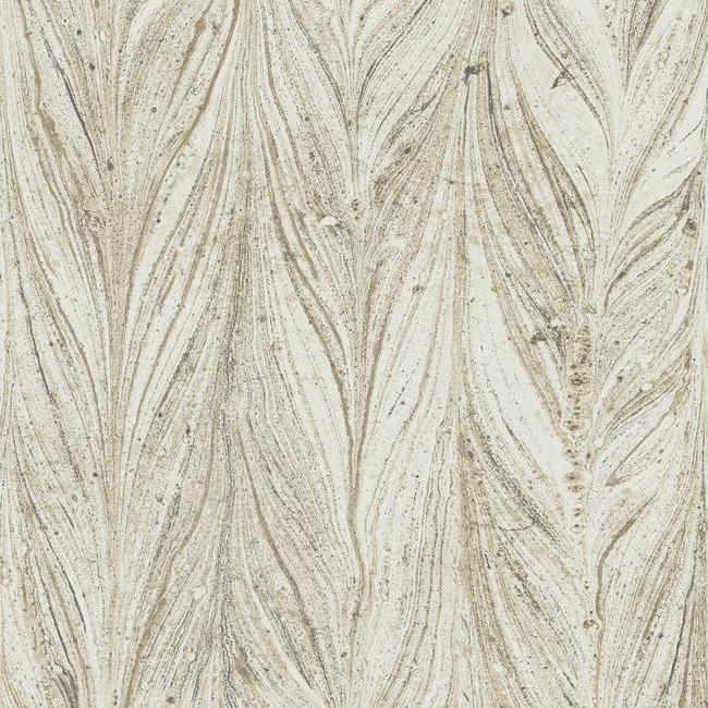 Y6230801 Warm Neutral Ebru Marble Wallpaper