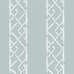 2785-24806 Aqua Latticework Wallpaper