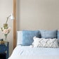 2903-25851 Exhale Light Grey Faux Grasscloth Wallpaper Blue Bell By A Street Pri
