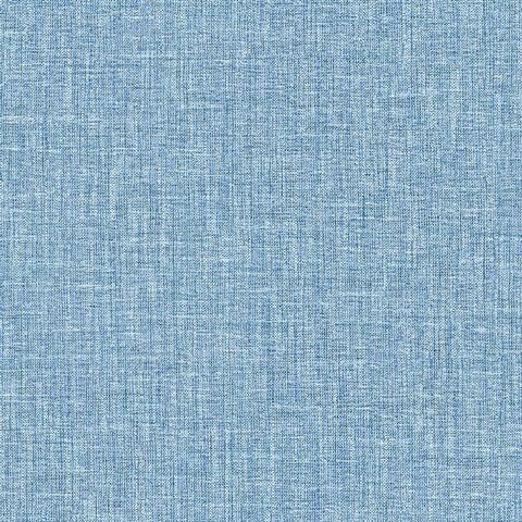 2969-25873 Jocelyn Blue Faux Fabric Wallpaper by Brewster