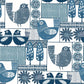 2821-25113 Hennika Blue Patchwork Wallpaper