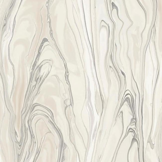 CL2574 Pale Pink Liquid Marble Wallpaper