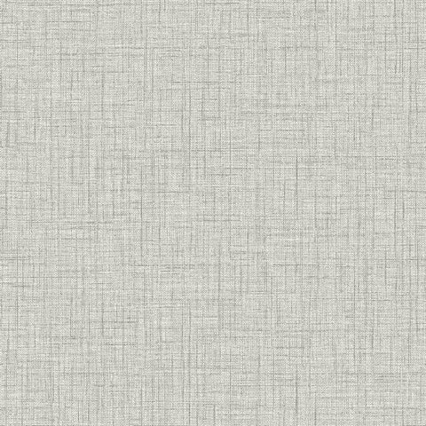 2969-26057 Jocelyn Grey Faux Fabric Wallpaper by Brewster