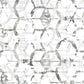 2969-26043 Augustine Black Distressed Geometric Wallpaper by Brewster