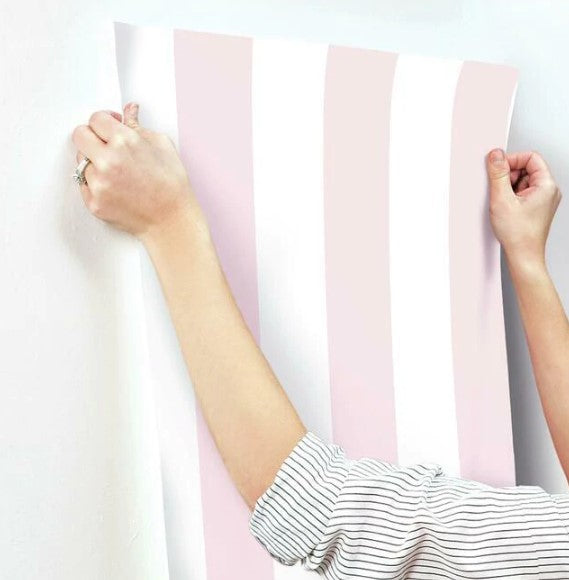 Disney Princess Silk Stripe Wallpaper