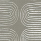 2793-24740 Zephyr Brown Abstract Stripe Wallpaper