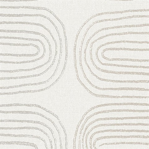 2793-24742 Zephyr Grey Abstract Stripe Wallpaper