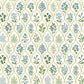 RI5132 Blue/Green Hawthorne Wallpaper
