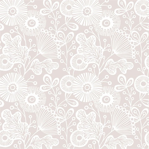 2821-25109 Ana Rose Floral Wallpaper