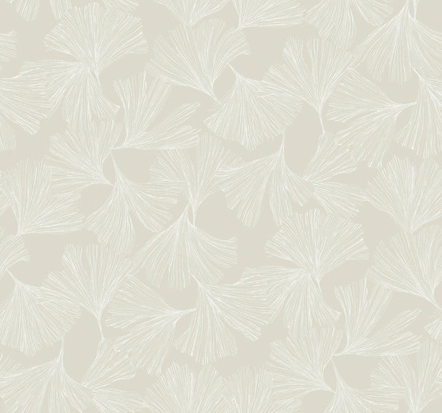 Glint Ginkgo Toss Wallpaper