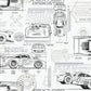 Neutral Disney and Pixar Cars Schematic Wallpaper