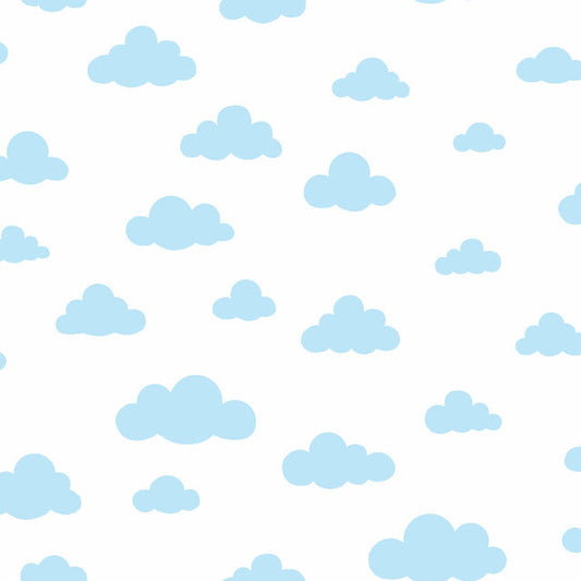 Blue Disney Winnie the Pooh Cloud Wallpaper