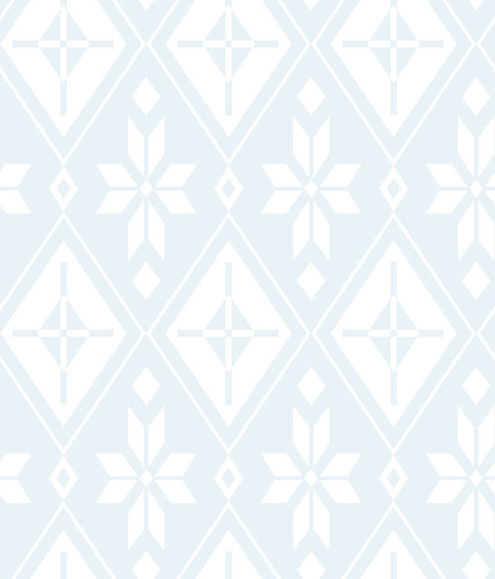 Blue Disney Frozen 2 Elsa's Bedroom Wallpaper