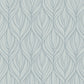 Blue/Silver Palma Wallpaper