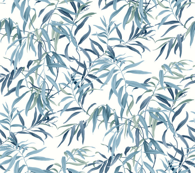 Blue Willow Grove Sky Wallpaper