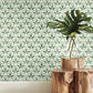 Green Sevilla Clover Wallpaper