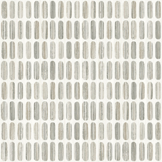 Grey/Taupe Petite Pergola Wallpaper