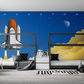 Houston Rocket Launch Mural